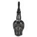 Uxsiya 250ml Skull-shaped Barber Spray Bottle Hair Mist Sprayer Fine Mist Water Sprayer for Hairdressing(Black)