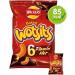 Wotsits Flamin Hot Really Cheesy Prawn Cocktail Quavers Prawn Cocktail & Sensations Thai Sweet Crisps Multipack Bags | Pick any type & Number of Bags - Buy Online on GoSupps.com