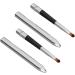 Lip Brush 2 Pieces Ergonomic Design Extended Hold Small Lipstick Brush with Single Head Aluminum Tube Easy to Clean - Buy Online on GoSupps.com
