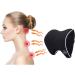 ICOMFYWAY Car Neck Support Pillow - Memory Foam Headrest for Neck Pain Relief While Driving - Black - Buy Online on GoSupps.com