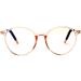 Tofox Kids Glasses | Prescription-Free Blue Light Filter Anti-Reflective | Reduce Eye Strain | Silicone Golden Glasses for Children - Buy Online on GoSupps.com