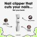 Buy German Nail Clipper for Thick & Ingrown Nails | Wide Open Toenail Clippers for Seniors | No Splash Black Nail Clippers - Buy Online on GoSupps.com