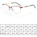 Riccie Women's Intelligent Varifocals Reading Glasses - Multi-Focus Anti-Blue Metal Frame HD Aspherical - From +1.0 to +3.0 - Buy Online on GoSupps.com