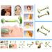 Buy Twin-Sided Jade Roller Facial Massage Tool | 100% Natural Anti-Ageing Slimmer for Face & Neck - International Shipping Available - Buy Online on GoSupps.com