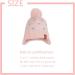 XIAOHAWANG Kids Winter Knitted Hat with Fleece Lining and Pompom - Pink Heart Design | 2-4 Years - Buy Online on GoSupps.com