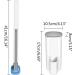 Disposable Toilet Cleaning Brush Long Handle Toilet Bowl Cleaner Wand Bathroom Toilet Bowl Scrubber Easy to Replace Toilet Bowl Cleaner Wand Disposable - Buy Online on GoSupps.com