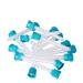 50 pieces dental mixing tips Impression 1:1 silicone rubber mixing head dental foil mixing head impression material stirring tube