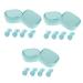 6 Sets Girls' Noise Canceling Earplugs Silicone Earplugs Invisible Earplugs Sounds Blocking Earplugs Anti-Noise Sleeping Earplugs Indoor Earplugs Students Earplugs Travel Earplugs
