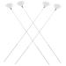 WRITWAA 4pcs Professional Ear Cleaning Tools Kit Earwax Removal Sticks Easy to Clean Portable