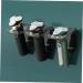 Minkissy 2-Piece Wall-Mounted Electric Shaver Holder Self-Adhesive Razor Organizer for Shower & Bathroom - Buy Online on GoSupps.com
