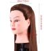Cikonielf Hair Training Head - Synthetic Fiber for Web Design & Coloring Practice - Washable with Shampoo - Buy Online on GoSupps.com