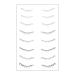 Lower Lash False Eyelashes | Natural Cartoon Individual Lashes Comic Style - Convenient Eye Makeup Sweatproof Bottom Lash Extension for Women Theme