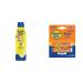 Banana Boat Kids Max Protect & Play Clear Spray Sunscreen SPF 100 6oz + Sport Ultra Lip Balm SPF 50 Twin Pack