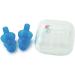 Every Cares Silicone Swimming Earplugs 6 Pairs - Comfortable & Waterproof Ear Plugs with Case - Blue - Buy Online on GoSupps.com