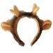 TQUXNGA Stuffed Dragon Head Shape Hair Hoop Women Wash Face Makeup Headband for Photography New Year Hair Accessories 15 brown dragon horn