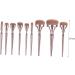 9st Makeup Women's Suit Makeup Brush Cosmetic Brush Professional Makeup Brush Powder Brush Makeup Brush For Women Adjusting Rubber Handle Main - Buy Online on GoSupps.com