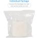 Self-Adhesive Cohesive Bandage - 5cm x 4.5m 12 Rolls | Medical & Vet Wrap for First Aid Sports Dog Care - White - Buy Online on GoSupps.com