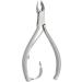 Harry's Supplies Cuticle nipper Cuticle Trimmer Cuticle Remover Japanese stainless steel Oval style with lock straight sharp blade 7mm cutting edge Matte satin finish - Buy Online on GoSupps.com