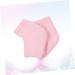 Healeved Feet Heel Socks Gelt Hand Muffs Cracked Heels Moisturizing Socks Round Playing Mat Spa Gloves Dry Heels Socks Gel Gloves and Socks Men and Women Casual Socks Absorb Sweat Pink - Buy Online on GoSupps.com