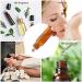 Ebeta 12-Piece 10ml Essential Oils Set - Amber Glass Bottles with Stainless Steel Roller Balls | Refillable Aromatherapy Bottles with Funnel & Pipettes - Buy Online on GoSupps.com