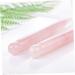 Beavorty Rose Quartz Acupuncture Pen - Crystal Massage Tool for Women | Gua Sha Facial Massager & Body Shaving | Natural Jade Pink 12x1.3cm - Buy Online on GoSupps.com
