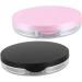 FRCOLOR 4 Sets Powder Puff Storage Box | Blusher & Foundation Case | DIY Makeup Powder Organizer | Portable Empty Powder Cases in Pink & Black - 7.5x7.5x1cm - Buy Online on GoSupps.com
