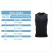 EXPECTSKY Ionic Shaping Vest for Men - Chest Gynecomastia Compression Top | Perfect Body Gray M - Buy Online on GoSupps.com