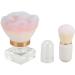 Retractable Kabuki Makeup Brush Duo with Soft Bristles Ergonomic Handle Durable for Blush and Loose Powder Compact and Portable - Buy Online on GoSupps.com