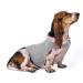 Zongha anti stress vest for dogs panic dishes for dogs fear dog coat medical dog vest for anxious dog dog fear jacket light gray XS Light-Gray X-Small
