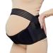 Jamila Maternity Belt Pregnancy Support Belt Lumbar Back Support Waist Band Belly Bump Brace Relieve Back Pelvic Hip Pain Labour and Recovery (Black XXL) black XXL