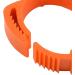 Fenteer 100 St e Adjustable Chicken Rings | 2.8 cm Foot & Leg Rings for Chickens Geese & Ducks - Durable Orange Clip Rings - Buy Online on GoSupps.com