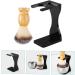 HEASOME Men's Shaving Set - Razor Soft Hairdressing Brush & Wood Holder - Perfect for Grooming & Facial Care - Buy Online on GoSupps.com