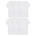Fruit of the Loom Men's Eversoft Cotton Stay Tucked Crew T-Shirt Regular (S-3XL) Small Regular - 6 Pack White - Cotton Mesh Coolzone Underarm