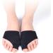 Bunion Corrector Sleeve - Stretchy Hallux Valgus Support & Big Toe Separator Sock (Size 35-39 Black) for Bunion Relief - Buy Online on GoSupps.com