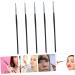 MAGICLULU 5pcs Fine Eyeliner Brush Lipstick Applicator Gel Eyeliner Pencil Lip Gloss The Brush Fiber Cosmetic - Buy Online on GoSupps.com