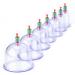 Yusat 12pcs Transparent Cupping Massage Therapy Set - Anti-Wrinkle Treatment & Pain Relief - International Shipping Available - Buy Online on GoSupps.com