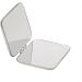 Tenlacum Metal Compact Pocket Mirror - Double Sided Portable Unbreakable Surface Silver | Perfect Travel Accessory - Buy Online on GoSupps.com