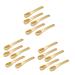 Beaupretty 15 Pcs Spoons for Makeup Facial Cream Facial Cream Mask Tip Cosmetic Mixing Spoon Spatulas Beauty Scoop for Facial Cosmetic Mini Spoon Cosmetic Spatula Eye Spoon Make up Tablespoon Mx3pcs Goldenx3pcs