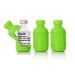 VIAL SAFE Insulin Bottle Protector Case/Sleeve for Diabetes Never Risk Breaking Your Insulin Vial Reusable Durable Flexible Silicone Protective Sleeve 3-Pack (Short) Lt. Green
