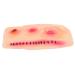 NUOBESTY Halloween Simulation Scar Stickers Body Stickers Halloween Decor Makeup Stickers Cosplay Makeup Stiker Fake Scars Soft Rubber Red Temporary Wound Stickers Horrible Stickers Make up