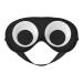 Cute Cartoon Eyes Sleep Mask Adjustable Sleep Eye Mask Blindfold Block Out Light Eye Cover Eyeshade for Travel Yoga Nap Shift Work