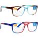 K KENZHOU Multifocus Reading Glasses - Blue Light Blocking Square Frame for Men & Women | International Shipping Available - Buy Online on GoSupps.com