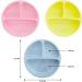 JuaRey Silicone Suction Plate for Babies - Baby & Toddler Suction Plate (3 Pack) - Buy Online on GoSupps.com