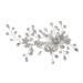 Rhinestone Wedding Hair Clips  Sinide Handmade Flower Crystal Wedding Hair Barrette Bridal Hair Accessories Headpiece Comb Barrette for Women Ladies Vintage Hair Barrette Bridesmaids Headpiece Style D