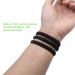Super Soft Elastic Hair Ties - 60 Black Rubber Bands for Girls & Women | Metal-Free Everyday Use Scrunchies - Buy Online on GoSupps.com