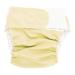 Adult Cloth Diaper - 4 Colors Adult Cloth Diaper Reusable Washable Adjustable Large Nappy(yellow)