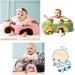 Plush Baby Support Seat Sofa - Animal Shaped Learning to Sit Chair for 3-11 Month Olds (Pink) - Buy Online on GoSupps.com