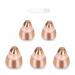 Greendhat Rose Gold Replacement Heads for Flawless Women Eyebrow Hair Remover Trimmer Blades Painless, Perfect Touch and Smooth Finishing, As Seen On TV, 18K Gold-Plated (5Pcs)