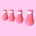 Buy 4-Piece Silicone Anti-Scratch Cat Shoes & Nail Gloves - Pink Perfect Claw Covers for Cats! - Buy Online on GoSupps.com
