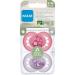 MAM Original LATEX Pacifier Set of 4 - Flowers & Friends for Girls | 6-16 Months | Includes 2 Sterilized Transport Boxes - International Shipping Available - Buy Online on GoSupps.com